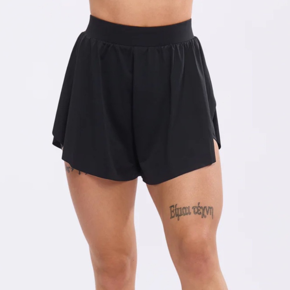 BuffBunny Black Athletic Shorts